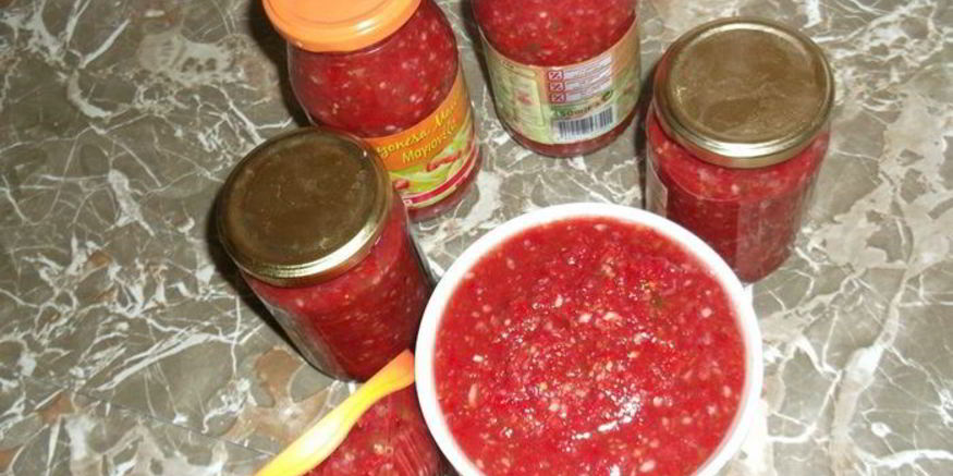 Рецепт аджики кавказской, классической