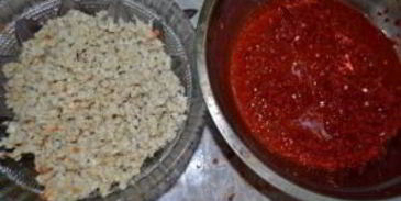 аджика острая с яблоками