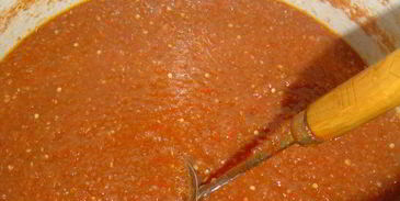 аджика с баклажанами