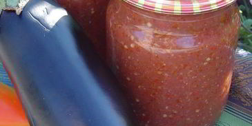 аджика с баклажанами