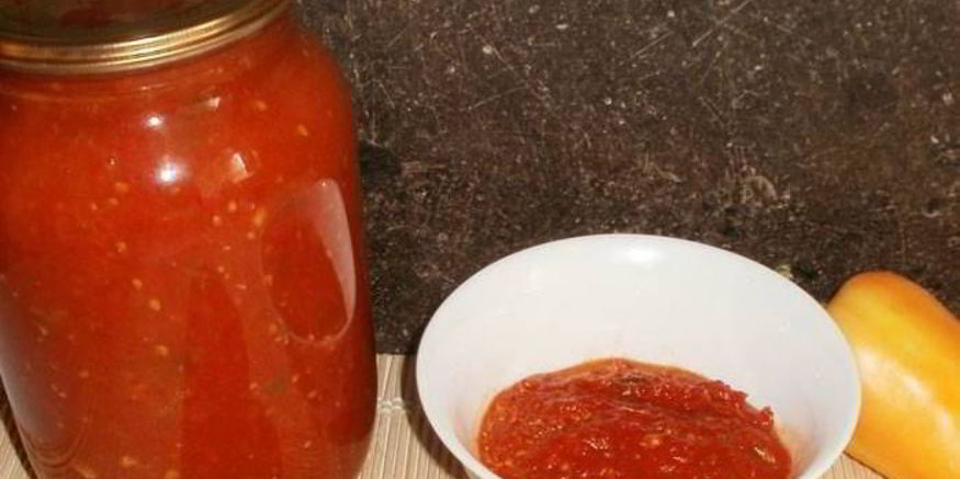 Рецепт аджики с чесноком