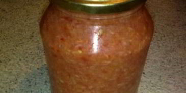 аджика с хреном на зиму