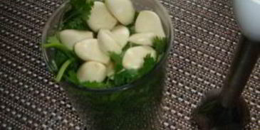 аджика с кинзой