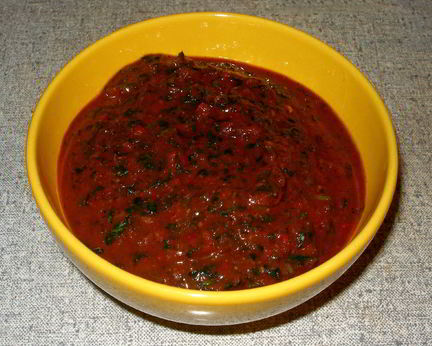 Аджика с томатной пастой