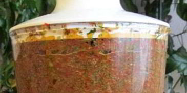 аджика с томатной пастой