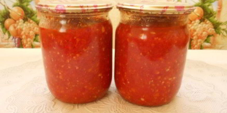 Рецепт аджики сладкой