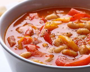 Фасоль в домашней аджике