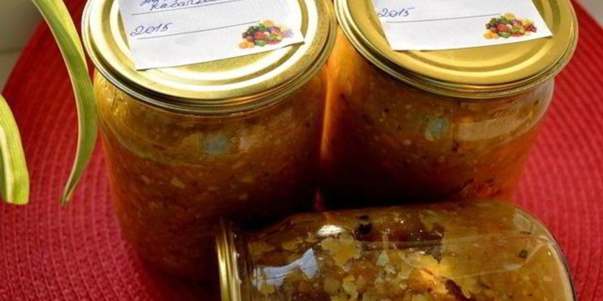 Рецепт кабачковой аджики