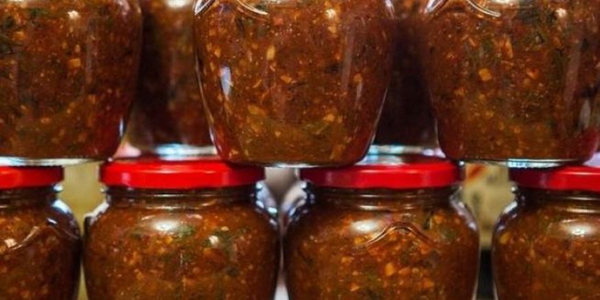 Рецепт кавказской аджики на зиму