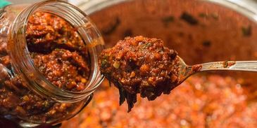 кавказская аджика на зиму