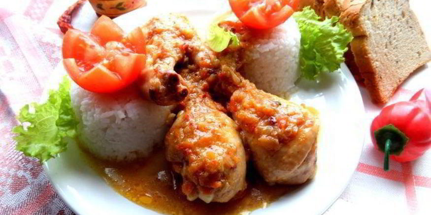 Рецепт куриных ножек в домашней аджике