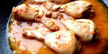 куриные ножки в домашней аджике