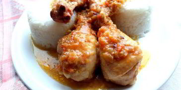 куриные ножки в домашней аджике