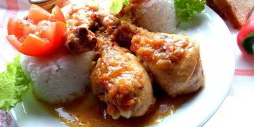 куриные ножки в домашней аджике