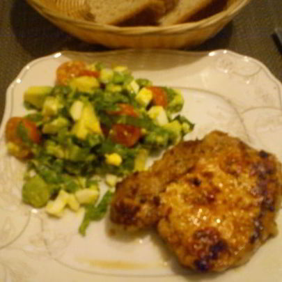 Свиная корейка в аджике