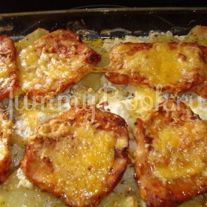 Свинина в аджике с картошкой