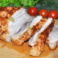 Рецепт Свиного окорока с аджикой в духовке