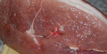 свиной окорок варено-печеный в аджике