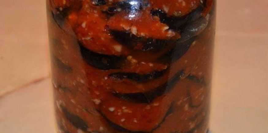 Рецепт баклажанов огонек на зиму