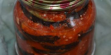 баклажаны огонек на зиму