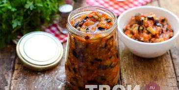 баклажаны по-грузински на зиму
