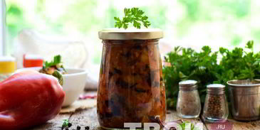 баклажаны по-грузински на зиму