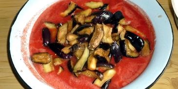 баклажаны в томатном соке на зиму