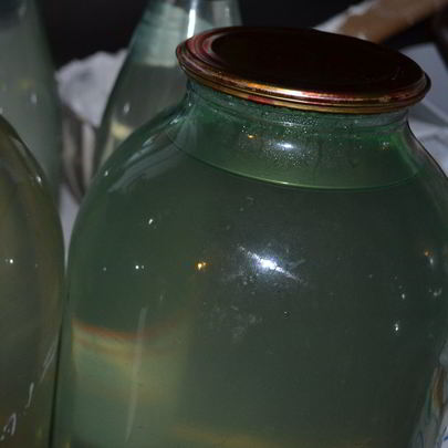 Березовый сок на зиму