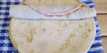 блинчики с джемом