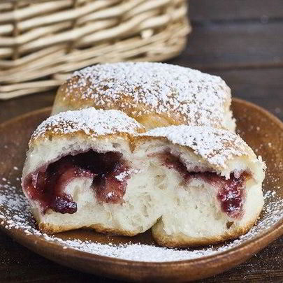 Булочки с джемом
