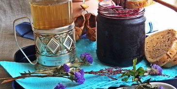 черничный джем из духовки