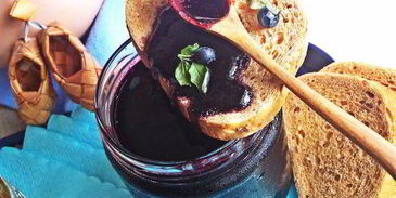 черничный джем из духовки