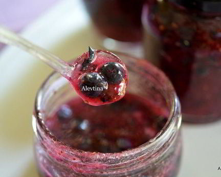 Джем черничный из морозилки