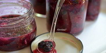 джем черничный из морозилки