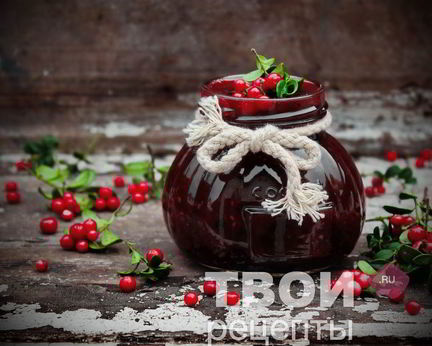 Джем из брусники