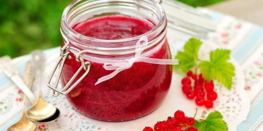 Рецепт джема из красной смородины