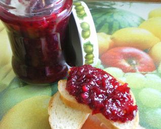 Джем из крыжовника, апельсина и лимона