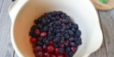 джем из вишни и шелковицы