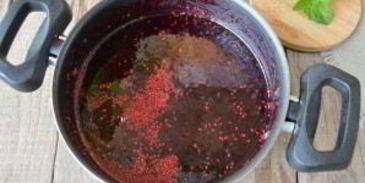 джем из вишни и шелковицы