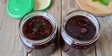 джем из вишни и шелковицы