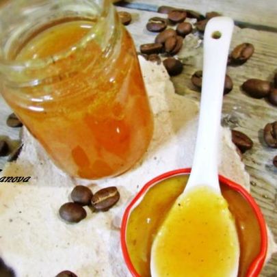 Джем Кофейный абрикос с ванилью