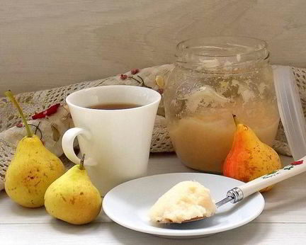 Грушевый взбитый джем