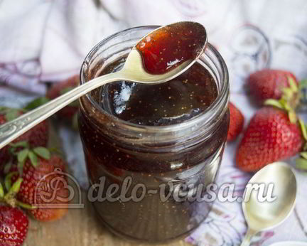 Клубничный джем с апельсином
