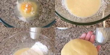 кростата с творогом и джемом