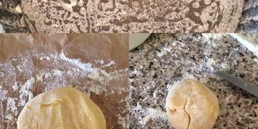 кростата с творогом и джемом