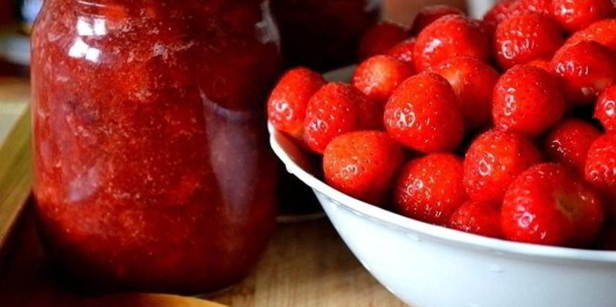 Рецепт ленивого клубничного джема