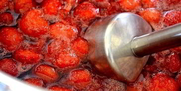 ленивый клубничный джем