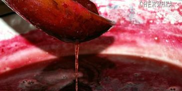 малиновый джем без косточек