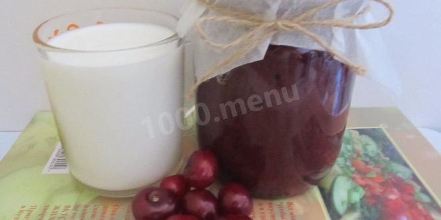 Рецепт вишневого джема из вишни