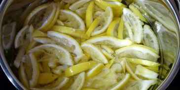 янтарный джем из апельсинов и лимонов